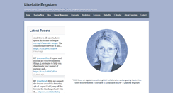 Desktop Screenshot of liselotteengstam.com